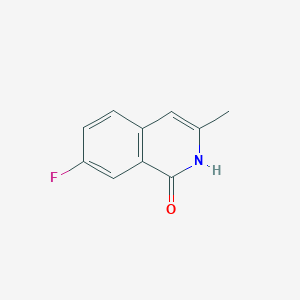 7-Fluoro-3-methyl-1,2-dihydroisoquinolin-1-one