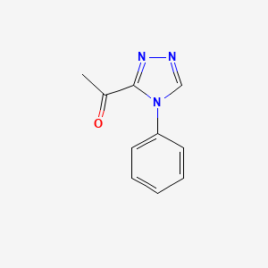 1-(4-Phenyl-4H-1,2,4-triazol-3-yl)ethan-1-one