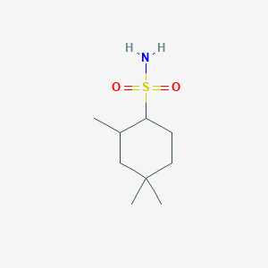 2,4,4-Trimethylcyclohexane-1-sulfonamide