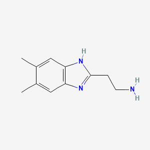 2-(5,6-dimethyl-1H-benzimidazol-2-yl)ethanamine