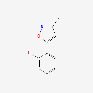 5-(2-Fluorophenyl)-3-methyl-1,2-oxazole