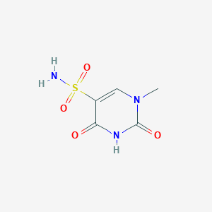 1-Methyl-2,4-dioxo-1,2,3,4-tetrahydropyrimidine-5-sulfonamide