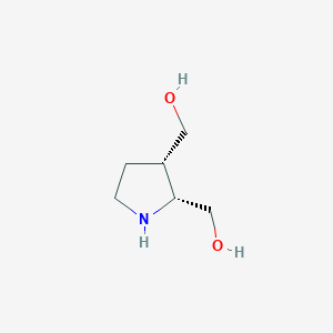 [(2R,3S)-3-(Hydroxymethyl)pyrrolidin-2-yl]methanol