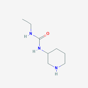 3-Ethyl-1-(piperidin-3-yl)urea