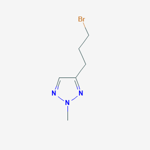 4-(3-Bromopropyl)-2-methyl-2H-1,2,3-triazole