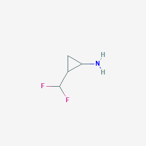 2-(Difluoromethyl)cyclopropan-1-amine