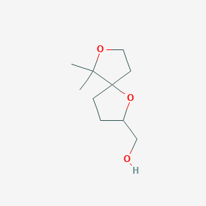 {6,6-Dimethyl-1,7-dioxaspiro[4.4]nonan-2-yl}methanol