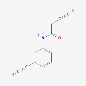 N-(3-Ethynylphenyl)but-3-ynamide