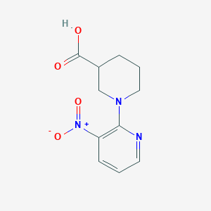 1-(3-Nitropyridin-2-yl)piperidine-3-carboxylic acid