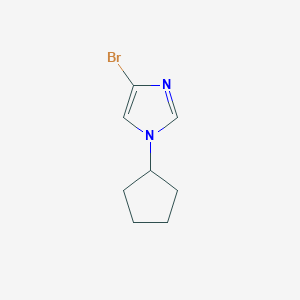 4-Bromo-1-cyclopentyl-1h-imidazole