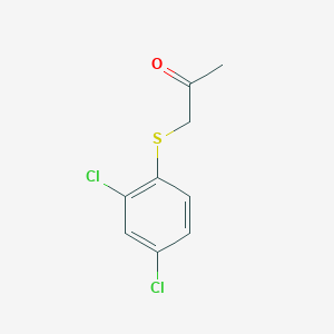 1-[(2,4-Dichlorophenyl)sulfanyl]propan-2-one