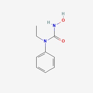 molecular formula C9H12N2O2 B13199685 1-Ethyl-3-hydroxy-1-phenylurea 