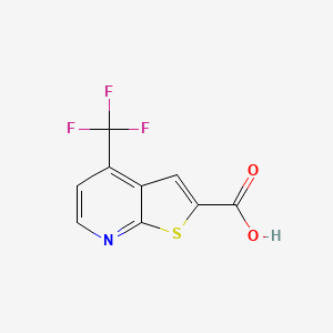 4-(Trifluoromethyl)thieno[2,3-b]pyridine-2-carboxylic acid