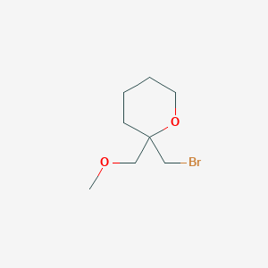 2-(Bromomethyl)-2-(methoxymethyl)oxane