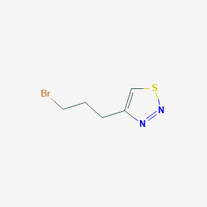 4-(3-Bromopropyl)-1,2,3-thiadiazole