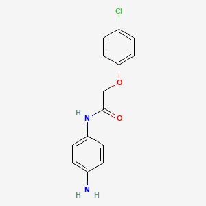 N-(4-Aminophenyl)-2-(4-chlorophenoxy)acetamide