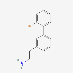 2-[3-(2-Bromophenyl)phenyl]ethan-1-amine