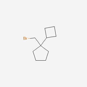 1-(Bromomethyl)-1-cyclobutylcyclopentane