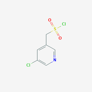 (5-Chloropyridin-3-yl)methanesulfonyl chloride