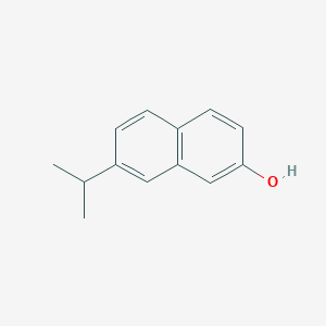 molecular formula C13H14O B13199886 7-(Propan-2-yl)naphthalen-2-ol CAS No. 760179-65-5