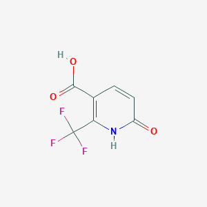 molecular formula C7H4F3NO3 B1319992 6-Hydroxy-2-(trifluoromethyl)nicotinic acid CAS No. 862111-58-8