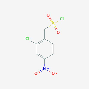 (2-Chloro-4-nitrophenyl)methanesulfonyl chloride