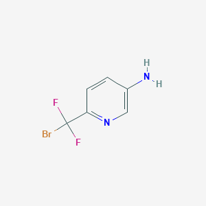 6-(Bromodifluoromethyl)pyridin-3-amine