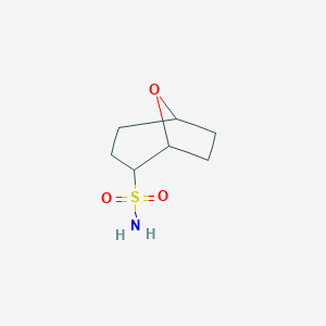 8-Oxabicyclo[3.2.1]octane-2-sulfonamide