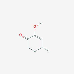 molecular formula C8H12O2 B13200010 2-Methoxy-4-methylcyclohex-2-EN-1-one 