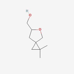 {1,1-Dimethyl-5-oxaspiro[2.4]heptan-6-yl}methanol