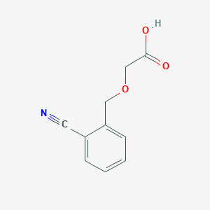 2-[(2-Cyanophenyl)methoxy]acetic acid