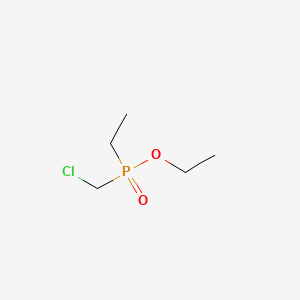 molecular formula C5H12ClO2P B13200047 Ethyl (chloromethylethyl phosphinate CAS No. 24327-58-0