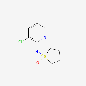 1-[(3-Chloropyridin-2-yl)imino]-1lambda6-thiolan-1-one