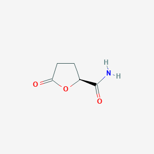 (2S)-5-Oxooxolane-2-carboxamide