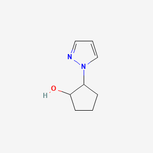 2-(1H-pyrazol-1-yl)cyclopentan-1-ol