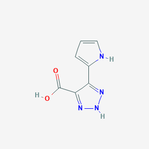 5-(1H-Pyrrol-2-YL)-1H-1,2,3-triazole-4-carboxylic acid