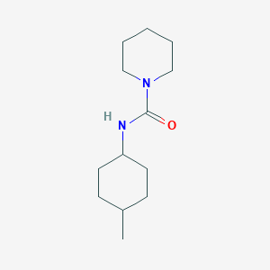 N-[(1R,4r)-4-methylcyclohexyl]piperidine-1-carboxamide