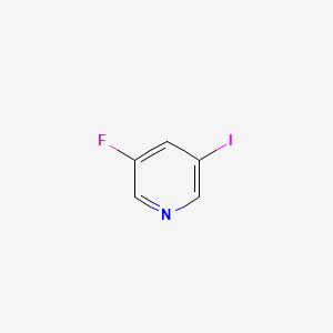 molecular formula C5H3FIN B1320037 3-Fluoro-5-iodopyridine CAS No. 757950-13-3