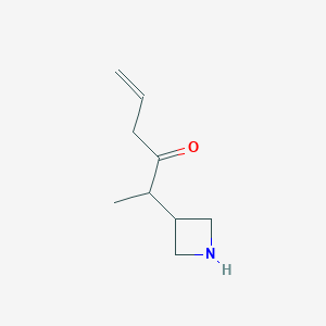 2-(Azetidin-3-yl)hex-5-en-3-one