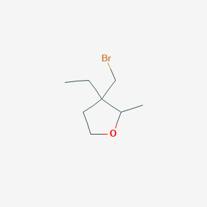 3-(Bromomethyl)-3-ethyl-2-methyloxolane