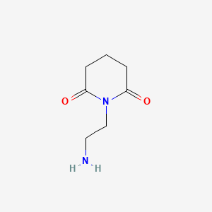 1-(2-Aminoethyl)piperidine-2,6-dione