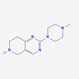 2-(4-Methylpiperazin-1-yl)-5,6,7,8-tetrahydropyrido[4,3-d]pyrimidine