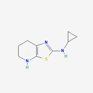 N-Cyclopropyl-4H,5H,6H,7H-[1,3]thiazolo[5,4-b]pyridin-2-amine