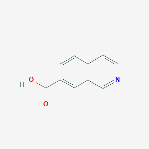 molecular formula C10H7NO2 B1320052 异喹啉-7-羧酸 CAS No. 221050-96-0