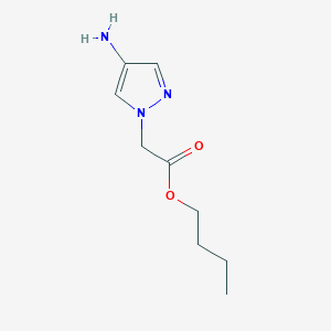 Butyl 2-(4-amino-1H-pyrazol-1-YL)acetate