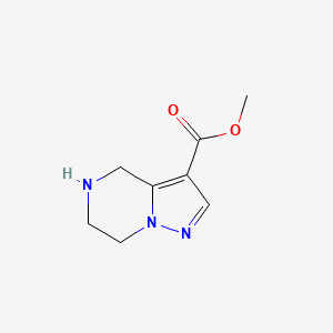 Methyl 4H,5H,6H,7H-pyrazolo[1,5-a]pyrazine-3-carboxylate