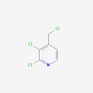 molecular formula C6H4Cl3N B1320063 2,3-Dichloro-4-(chloromethyl)pyridine CAS No. 329794-26-5