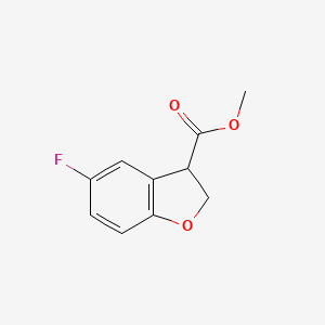 Methyl 5-fluoro-2,3-dihydro-1-benzofuran-3-carboxylate