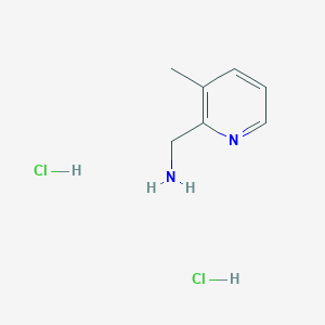 molecular formula C7H12Cl2N2 B1320065 (3-Methylpyridin-2-yl)methanamine dihydrochloride CAS No. 357288-02-9