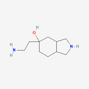 5-(2-Aminoethyl)-octahydro-1H-isoindol-5-ol